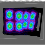 Light Simulations/Parking Lot Pole Base Install